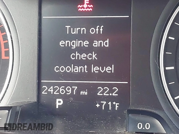 2013 Audi A4 Premium с VIN WAUAFAFL1DN028339, выставлен на аукционе IAAI как лот 41963256 с пробегом 242 697 миль миль и . История ставок и продаж доступна на DreamBid. Изображение 15.