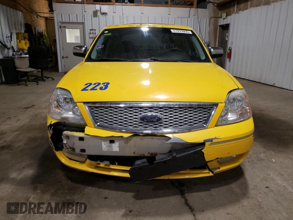 2006 Ford Five Hundred Limited with VIN 1FAHP28136G173928, listed as a Copart auction lot 41915955 with 0 mi miles and Salvage Title. Bid and sale history available at carsss.com. Image 5.