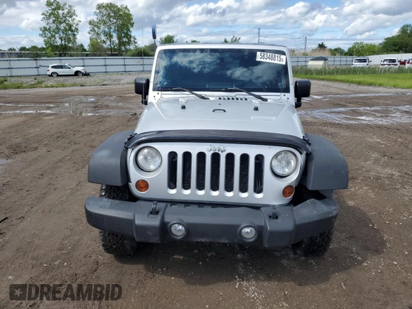 2010 Jeep Wrangler Unlimited Rubicon with VIN 1J4BA6H18AL222429, listed as a Copart auction lot 58348815 with 80,317 mi miles and Salvage title. Bid and sale history available at DreamBid. Image 5.