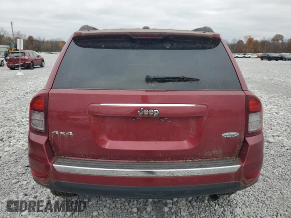 2015 Jeep Compass High Altitude Edition with VIN 1C4NJDEB6FD396490, listed as a Copart auction lot 84826204 with 150,357 mi miles and Clean Title. Bid and sale history available at carsss.com. Image 6.