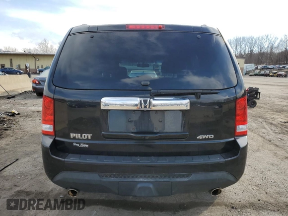 2012 Honda Pilot EX-L with VIN 5FNYF4H73CB027144, listed as a Copart auction lot 50117635 with 148,236 mi miles and Clean Title. Bid and sale history available at DreamBid. Image 6.