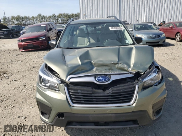 2020 Subaru Forester with VIN JF2SKADCXLH434284, listed as a Copart auction lot 49409685 with 48,900 mi miles and Salvage Title. Bid and sale history available at carsss.com. Image 5.