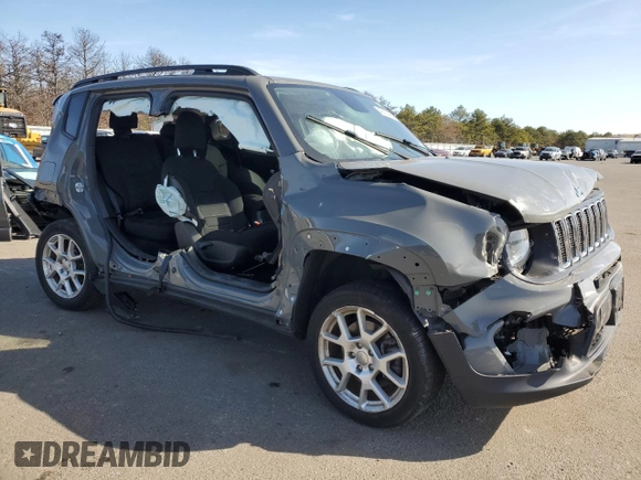 2020 Jeep Renegade Latitude with VIN ZACNJBBB5LPL73169, listed as a Copart auction lot 49267465 with 50,862 mi miles and Salvage Title. Bid and sale history available at carsss.com. Image 4.