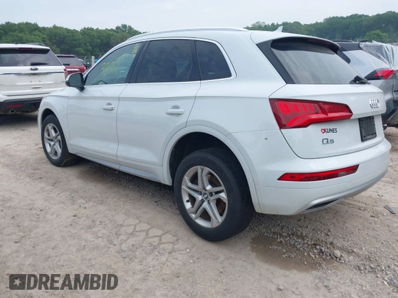 2019 Audi Q5 Premium with VIN WA1ANAFY1K2112834, listed as a IAAI auction lot 42443822 with 98,579 mi miles and . Bid and sale history available at DreamBid. Image 3.