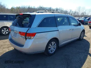 2014 Honda Odyssey EX with VIN 5FNRL5H40EB030000, listed as a IAAI auction lot 41698771 with 190,169 mi miles and . Bid and sale history available at carsss.com. Image 4.