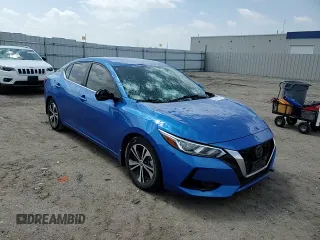 2020 Nissan Sentra SV z VIN 3N1AB8CV0LY252106, wystawiony jako Copart lot #54587125 z przebiegiem 108 839 mil mil oraz Szkoda całkowita • Salvage title. Historia ofert i sprzedaży dostępna na DreamBid. Obrazek 13.