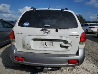 2005 Hyundai Santa Fe GLS with VIN KM8SC13D95U868823, listed as a Copart auction lot 80675094 with 0 mi miles and Salvage Title. Bid and sale history available at carsss.com. Image 6.