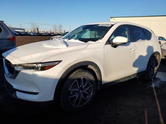 2018 Mazda CX-5 Grand Touring with VIN JM3KFBDM7J0370662, listed as a Copart auction lot 48602585 with 67,875 mi miles and Salvage Title. Bid and sale history available at DreamBid. Image 1.