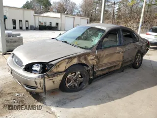 2004 Ford Taurus SES with VIN 1FAFP55UX4A170435, listed as a Copart auction lot 46819055 with 334,774 mi miles and Salvage Title. Bid and sale history available at DreamBid. Image 1.