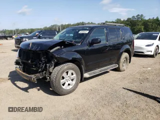2011 Nissan Pathfinder SV with VIN 5N1AR1NN4BC624045, listed as a Copart auction lot 56396325 with 188,252 mi miles and Salvage title. Bid and sale history available at DreamBid. Image 1.