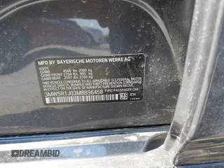2021 BMW 3 Series 330i с VIN 3MW5R1J03M8B96458, выставлен на аукционе IAAI как лот 42355921 с пробегом Не указан миль и . История ставок и продаж доступна на DreamBid. Изображение 9.