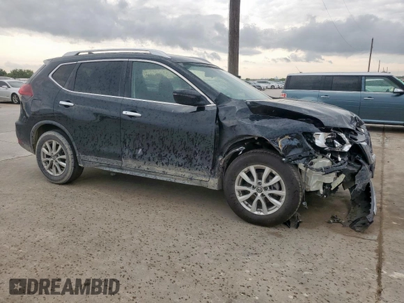2020 Nissan Rogue SV with VIN KNMAT2MT0LP537426, listed as a Copart auction lot 60289065 with 113,984 mi miles and Salvage title. Bid and sale history available at DreamBid. Image 4.