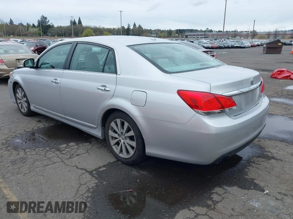 2011 Toyota Avalon with VIN 4T1BK3DB7BU438120, listed as a IAAI auction lot 41891678 with 101,458 mi miles and . Bid and sale history available at carsss.com. Image 3.