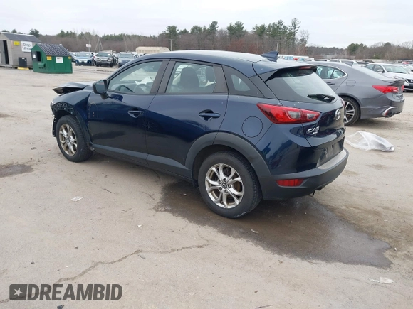 2019 Mazda CX-3 Sport with VIN JM1DKFB79K1446329, listed as a IAAI auction lot 41089506 with 90,332 mi miles. Bid and sale history available at carsss.com. Image 3.