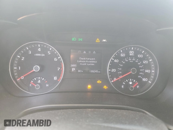2019 Kia Forte S z VIN 3KPF34ADXKE050442, wystawiony jako Copart lot #52944385 z przebiegiem 138 245 mil mil oraz Szkoda całkowita • Salvage title. Historia ofert i sprzedaży dostępna na DreamBid. Obrazek 9.
