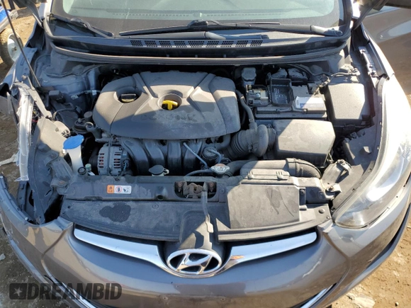 2014 Hyundai Elantra SE with VIN 5NPDH4AE6EH483984, listed as a Copart auction lot 48506655 with 69,829 mi miles and Salvage title. Bid and sale history available at DreamBid. Image 11.