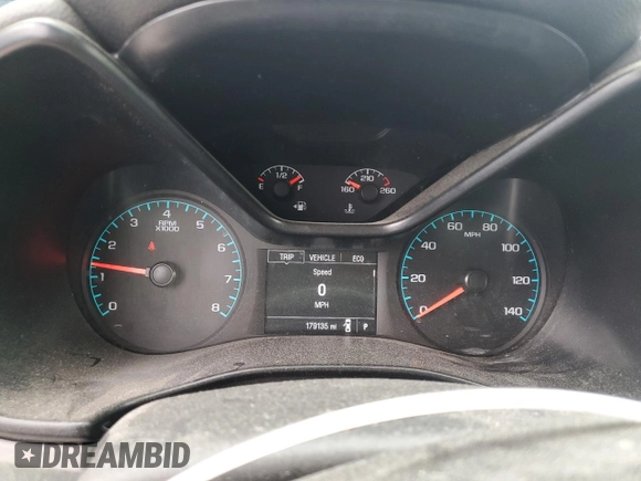 2016 Chevrolet Colorado 2WD WT with VIN 1GCHSBEA3G1136489, listed as a Copart auction lot 54507705 with 179,135 mi miles and Salvage Title. Bid and sale history available at DreamBid. Image 9.
