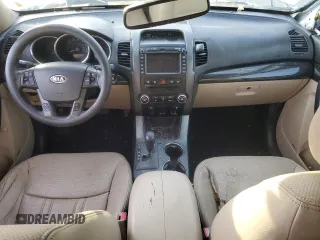 2013 Kia Sorento EX with VIN 5XYKU4A27DG380622, listed as a Copart auction lot 87176104 with Not Provided miles and Salvage Title. Bid and sale history available at carsss.com. Image 8.