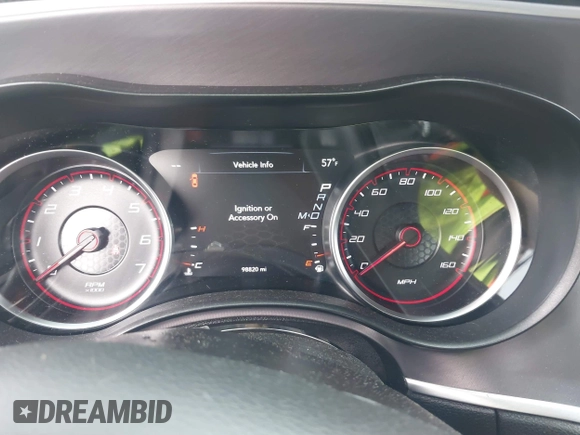 2019 Dodge Charger R/T with VIN 2C3CDXCTXKH757197, listed as a IAAI auction lot 41860544 with 98,820 mi miles and . Bid and sale history available at DreamBid. Image 7.