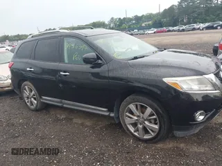 2014 Nissan Pathfinder S with VIN 5N1AR2MM3EC698527, listed as a IAAI auction lot 42576249 with Not provided miles and . Bid and sale history available at DreamBid. Image 12.