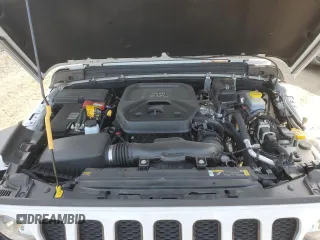 2022 Jeep Wrangler Unlimited Sport with VIN 1C4HJXDN3NW242297, listed as a Copart auction lot 47388715 with 17,098 mi miles and Salvage title. Bid and sale history available at DreamBid. Image 11.