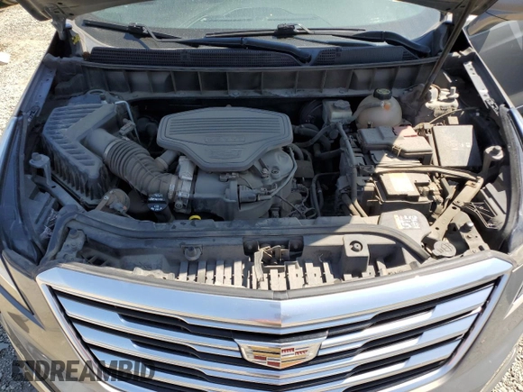 2017 Cadillac XT5 FWD with VIN 1GYKNARS1HZ265368, listed as a Copart auction lot 55365855 with 108,176 mi miles and Salvage title. Bid and sale history available at DreamBid. Image 12.