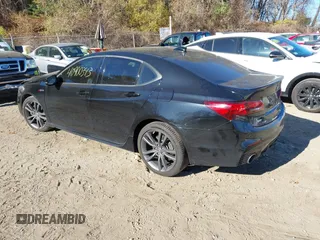 2018 Acura TLX w/A-SPEC Pkg with VIN 19UUB3F60JA004295, listed as a IAAI auction lot 40900343 with 48,264 mi miles. Bid and sale history available at carsss.com. Image 3.
