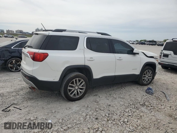 2018 GMC Acadia SLE with VIN 1GKKNLLA6JZ203427, listed as a Copart auction lot 50992845 with Not Provided miles and Salvage Title. Bid and sale history available at DreamBid. Image 3.