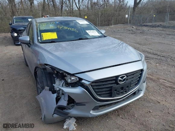 2018 Mazda Mazda3 4-Door Touring with VIN 3MZBN1V37JM262418, listed as a IAAI auction lot 41880212 with 118,662 mi miles. Bid and sale history available at carsss.com. Image 1.