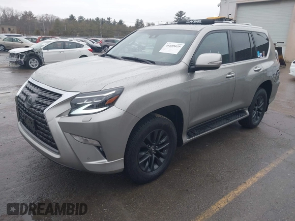 2021 Lexus GX 460 Premium z VIN JTJAM7BX8M5300175, wystawiony jako IAAI lot #41689029 z przebiegiem 46 850 mil mil oraz . Historia ofert i sprzedaży dostępna na DreamBid. Obrazek 2.