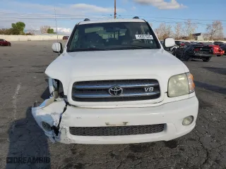 2004 Toyota Sequoia Limited with VIN 5TDZT38A94S234962, listed as a Copart auction lot 44201535 with 185,744 mi miles and Salvage Title. Bid and sale history available at carsss.com. Image 5.