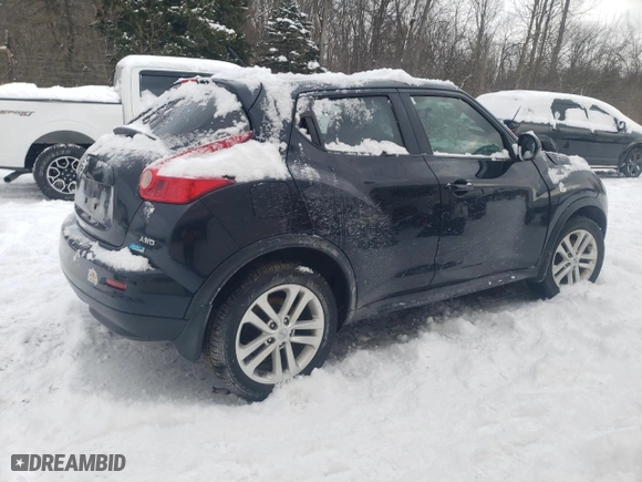 2014 Nissan Juke NISMO with VIN JN8AF5MV9ET483309, listed as a Copart auction lot 87693725 with 0 mi miles and Salvage Title. Bid and sale history available at carsss.com. Image 3.
