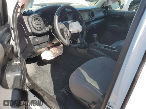 2022 Toyota Tacoma SR z VIN 3TYRZ5CN7NT021180, wystawiony jako Copart lot #52555875 z przebiegiem 66 535 mil mil oraz Nie do naprawy • Non repairable. Historia ofert i sprzedaży dostępna na DreamBid. Obrazek 8.