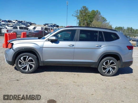 2023 Volkswagen Atlas SE with VIN 1V2WR2CAXPC505406, listed as a IAAI auction lot 41718065 with 44,305 mi miles and . Bid and sale history available at DreamBid. Image 15.