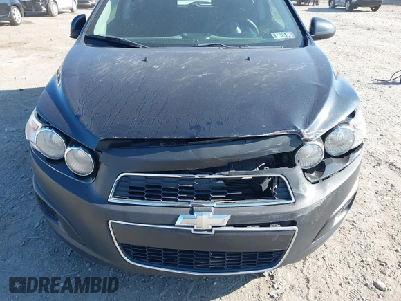 2014 Chevrolet Sonic LT with VIN 1G1JC6SGXE4132765, listed as a IAAI auction lot 41747782 with 144,485 mi miles. Bid and sale history available at carsss.com. Image 6.