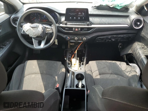 2021 Kia Forte LXS with VIN 3KPF24AD7ME290313, listed as a Copart auction lot 59758995 with 72,738 mi miles and Non repairable. Bid and sale history available at DreamBid. Image 8.