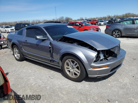 2006 Ford Mustang GT Deluxe with VIN 1ZVFT82H665257823, listed as a Copart auction lot 49920895 with 190,865 mi miles and Salvage Title. Bid and sale history available at carsss.com. Image 4.
