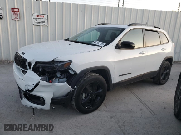 2023 Jeep Cherokee Altitude Lux with VIN 1C4PJMMB1PD103154, listed as a Copart auction lot 48181135 with 10,860 mi miles and Salvage Title. Bid and sale history available at carsss.com. Image 1.