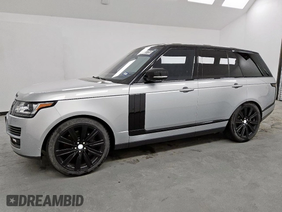 2017 Land Rover Range Rover HSE with VIN SALGS2FV3HA372373, listed as a Copart auction lot 63563735 with 107,473 mi miles and Clean title. Bid and sale history available at DreamBid. Image 1.