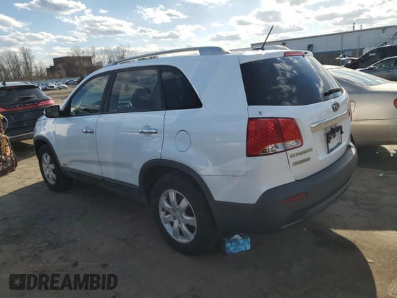 2011 Kia Sorento LX with VIN 5XYKTDA25BG124284, listed as a Copart auction lot 50099955 with 220,800 mi miles and Clean Title. Bid and sale history available at carsss.com. Image 2.