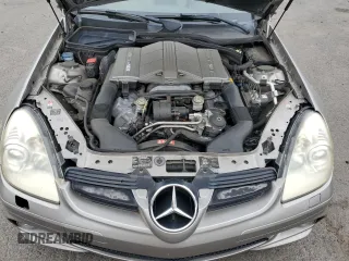 2006 Mercedes-Benz SLK-Class 5.5L AMG with VIN WDBWK73F86F101112, listed as a Copart auction lot 67330604 with 78,640 mi miles and Salvage Title. Bid and sale history available at carsss.com. Image 11.