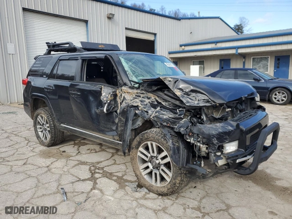 2012 Toyota 4Runner SR5 with VIN JTEBU5JR0C5077638, listed as a Copart auction lot 46248315 with 255,055 mi miles and Salvage Title. Bid and sale history available at carsss.com. Image 4.