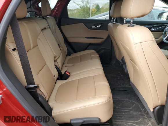 2021 Chevrolet Blazer Premier with VIN 3GNKBLRS0MS541080, listed as a Copart auction lot 75990264 with 33,371 mi miles and Salvage title. Bid and sale history available at DreamBid. Image 11.