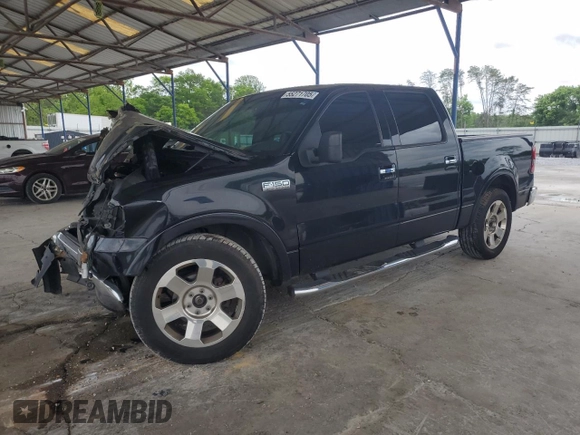 2005 Ford F-150 XLT с VIN 1FTPW12545FA79608, выставлен на аукционе Copart как лот 55271705 с пробегом 245 004 миль миль и Списание • Salvage title. История ставок и продаж доступна на DreamBid. Изображение 1.