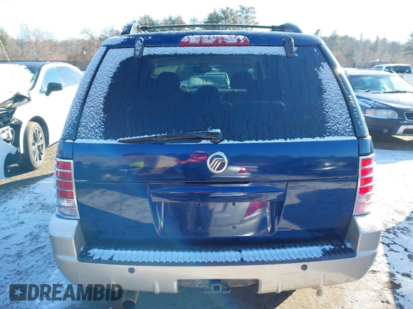 2005 Mercury Mountaineer Convenience z VIN 4M2ZU86W15UJ16890, wystawiony jako IAAI lot #41352732 z przebiegiem 199 675 mil mil oraz . Historia ofert i sprzedaży dostępna na DreamBid. Obrazek 6.