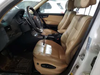 2008 BMW X3 3.0si with VIN WBXPC93468WJ24035, listed as a Copart auction lot 46179645 with 264,916 mi miles and Salvage Title. Bid and sale history available at carsss.com. Image 7.