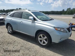 2010 Lexus RX with VIN 2T2BK1BA4AC018065, listed as a Copart auction lot 55466325 with Not Provided miles and Clean Title. Bid and sale history available at carsss.com. Image 4.