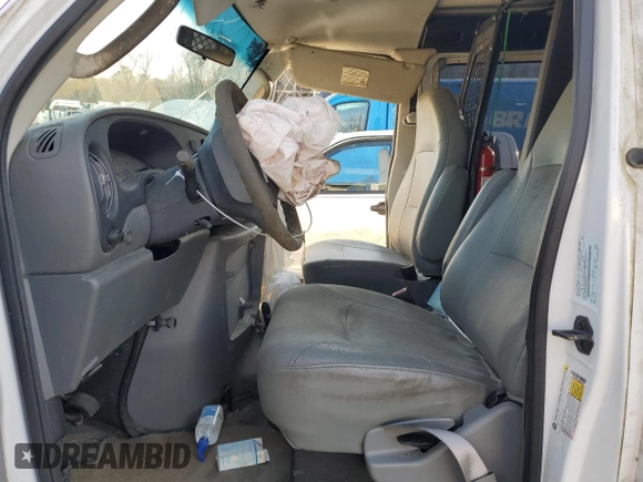 2008 Ford Econoline Cargo Commercial with VIN 1FTNS24L78DA23330, listed as a Copart auction lot 70420354 with Not Provided miles and Salvage Title. Bid and sale history available at DreamBid. Image 7.