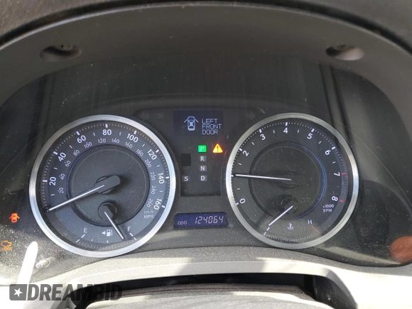 2013 Lexus IS 250 with VIN JTHCF5C23D5062845, listed as a Copart auction lot 48813515 with 124,064 mi miles and Salvage Title. Bid and sale history available at DreamBid. Image 9.
