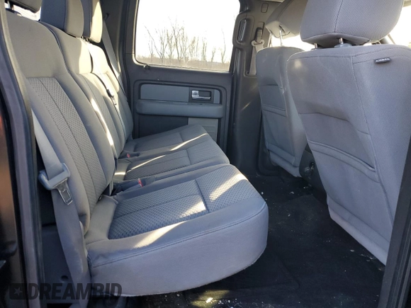 2012 Ford F-150 XL with VIN 1FTEW1CM2CFB29092, listed as a Copart auction lot 43718415 with 165,364 mi miles and Salvage Title. Bid and sale history available at carsss.com. Image 10.